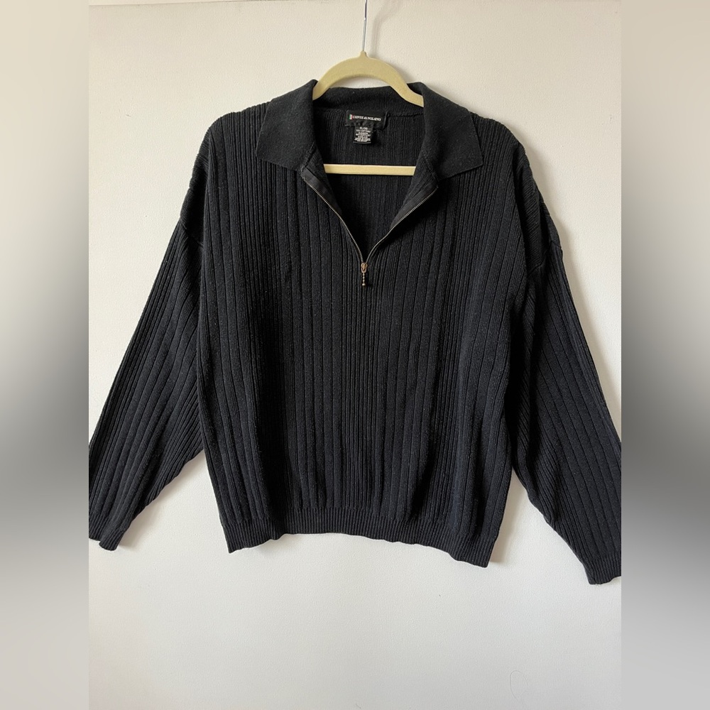 Vintage Conte De Milano Zip Sweater